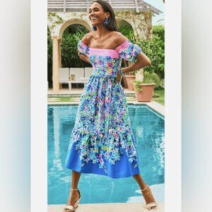BNWT Lilly Pulitzer Zalie midi dress
